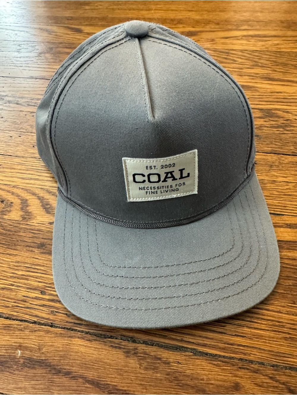 COAL Gray Patch Logo Trucker Hat